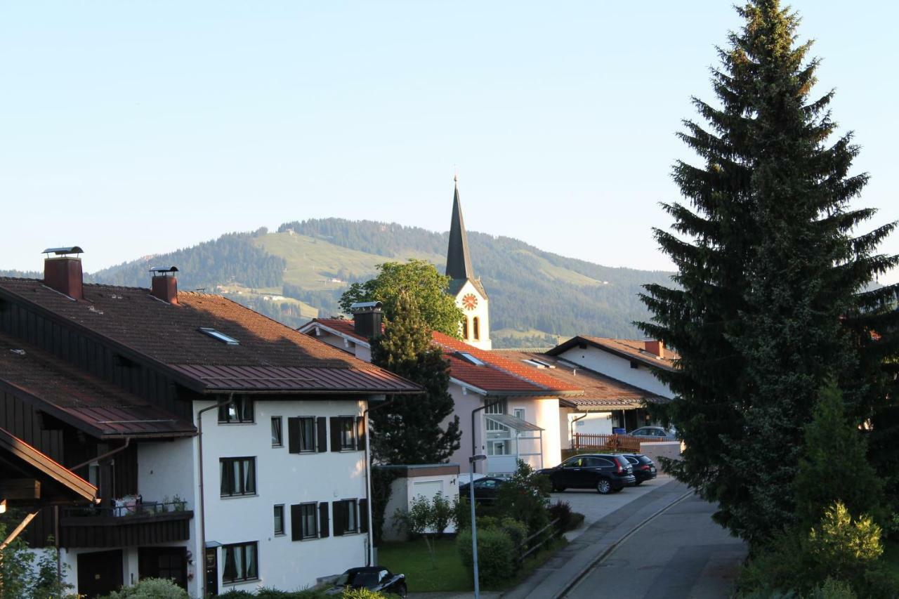 Ferienwohnung Sabrina Oberstaufen Bagian luar foto